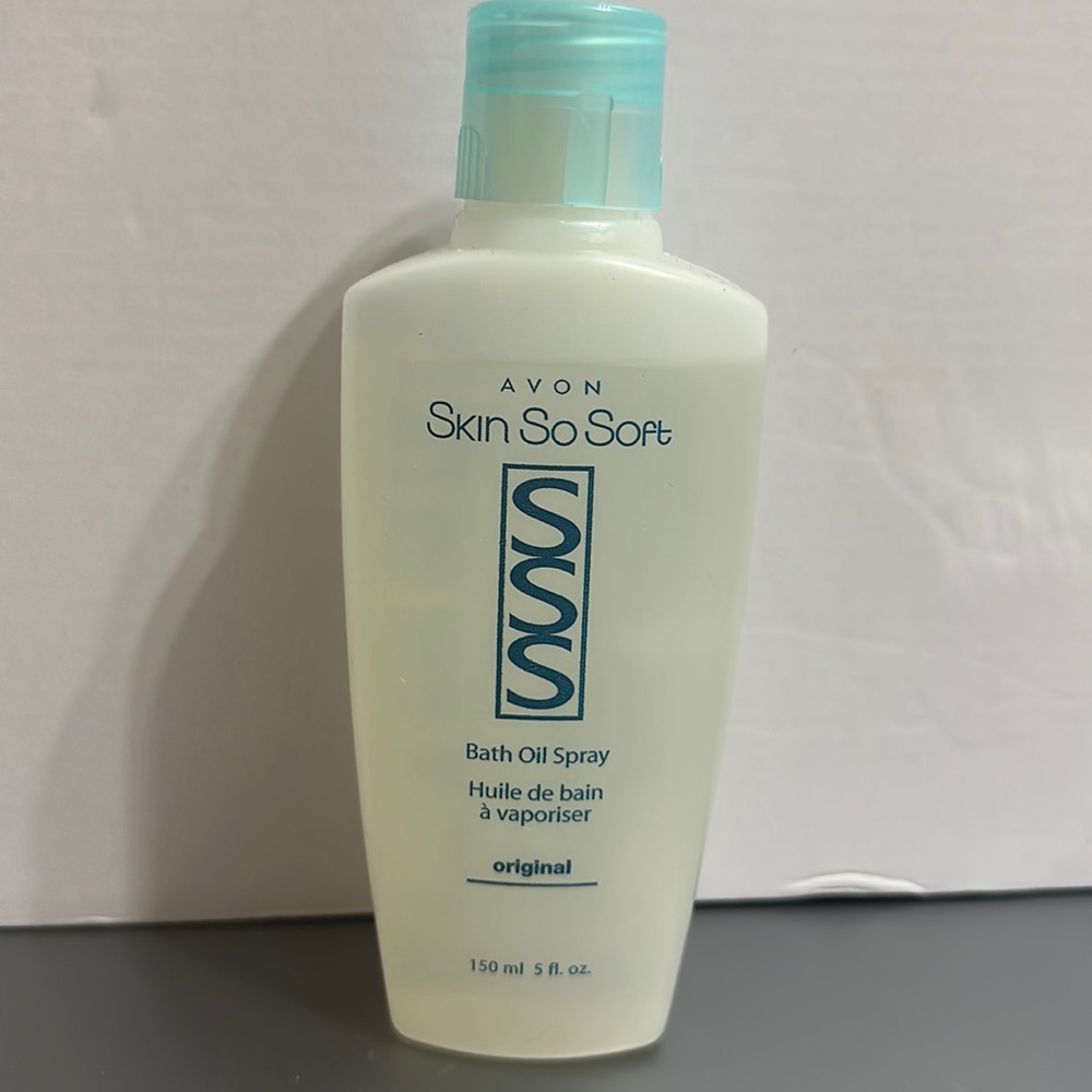 AVON SKIN SO SOFT ORIGINAL BATH OIL 5FL OZ
